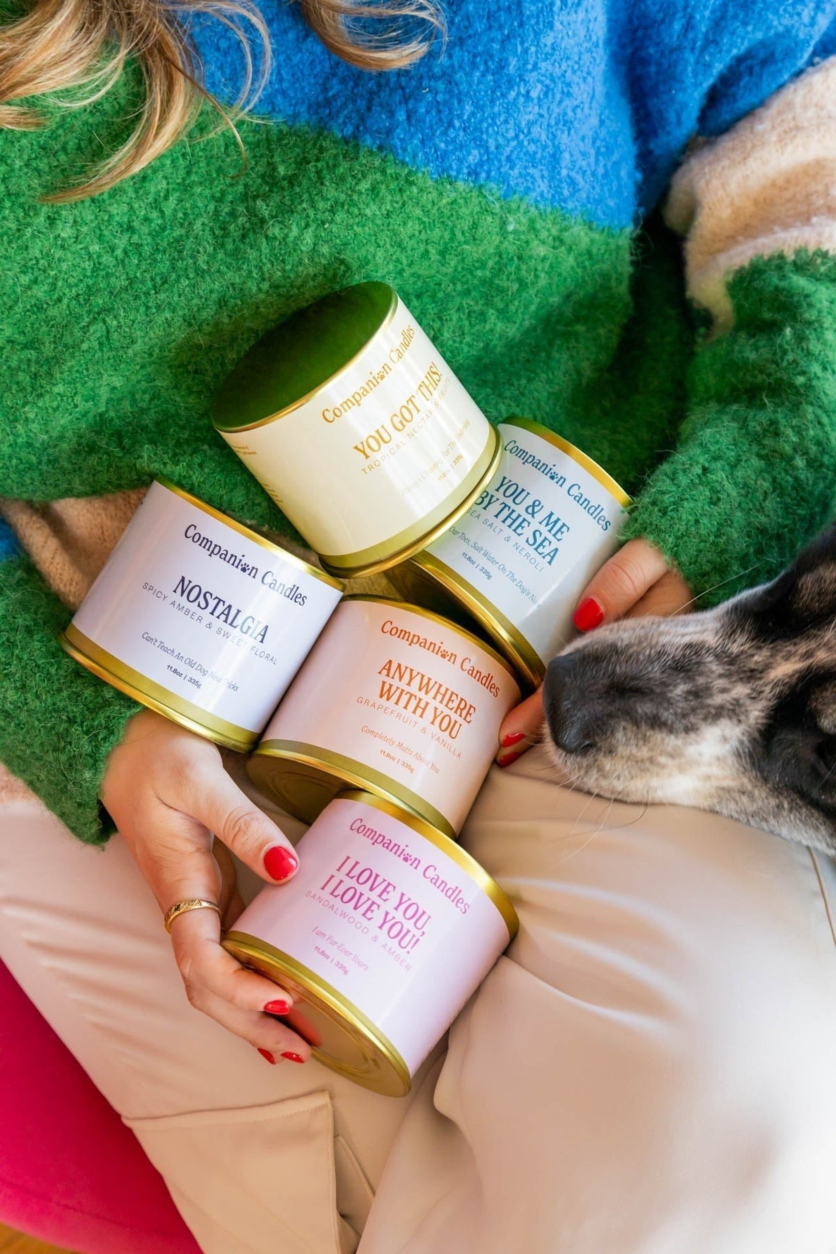 Companion Candles I Love You, I Love You!