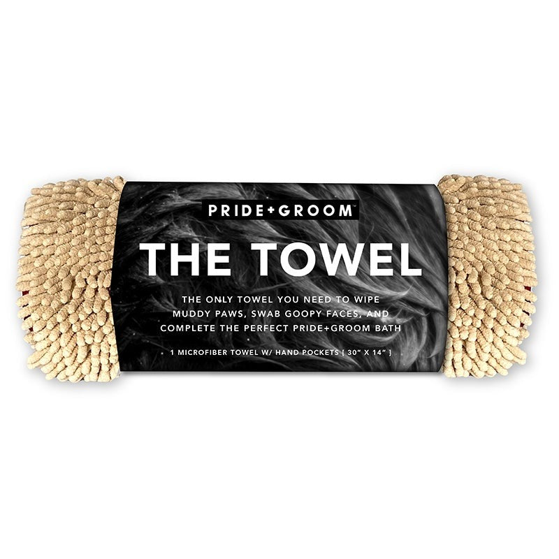 Pride + Groom THE TOWEL Microfiber Dog & Cat Drying Towel