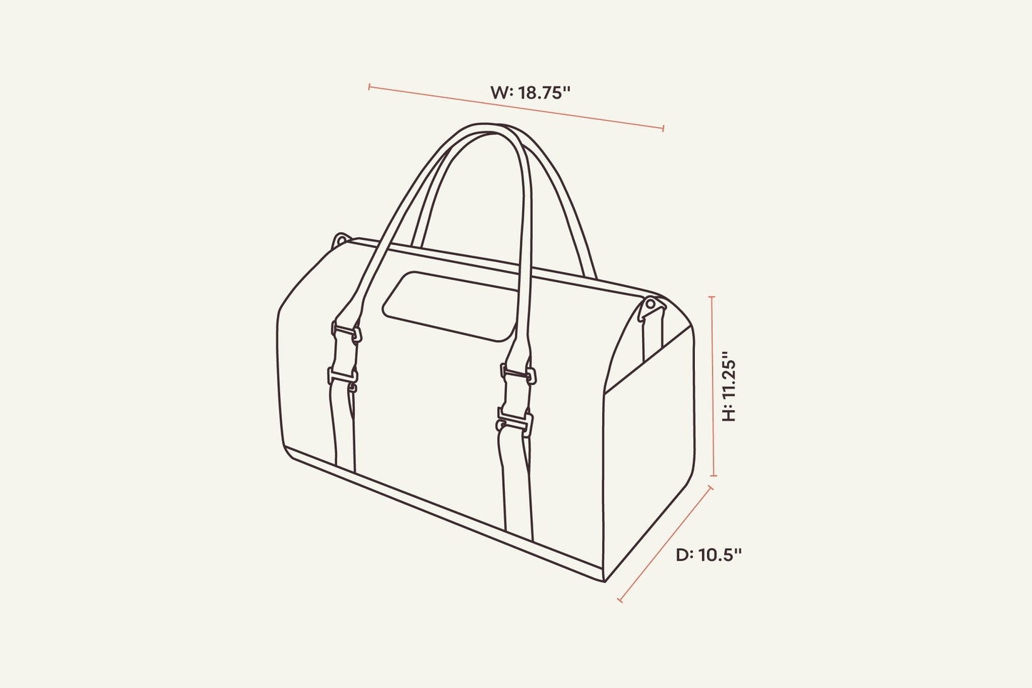 tuft + paw Porto Cat Carrier