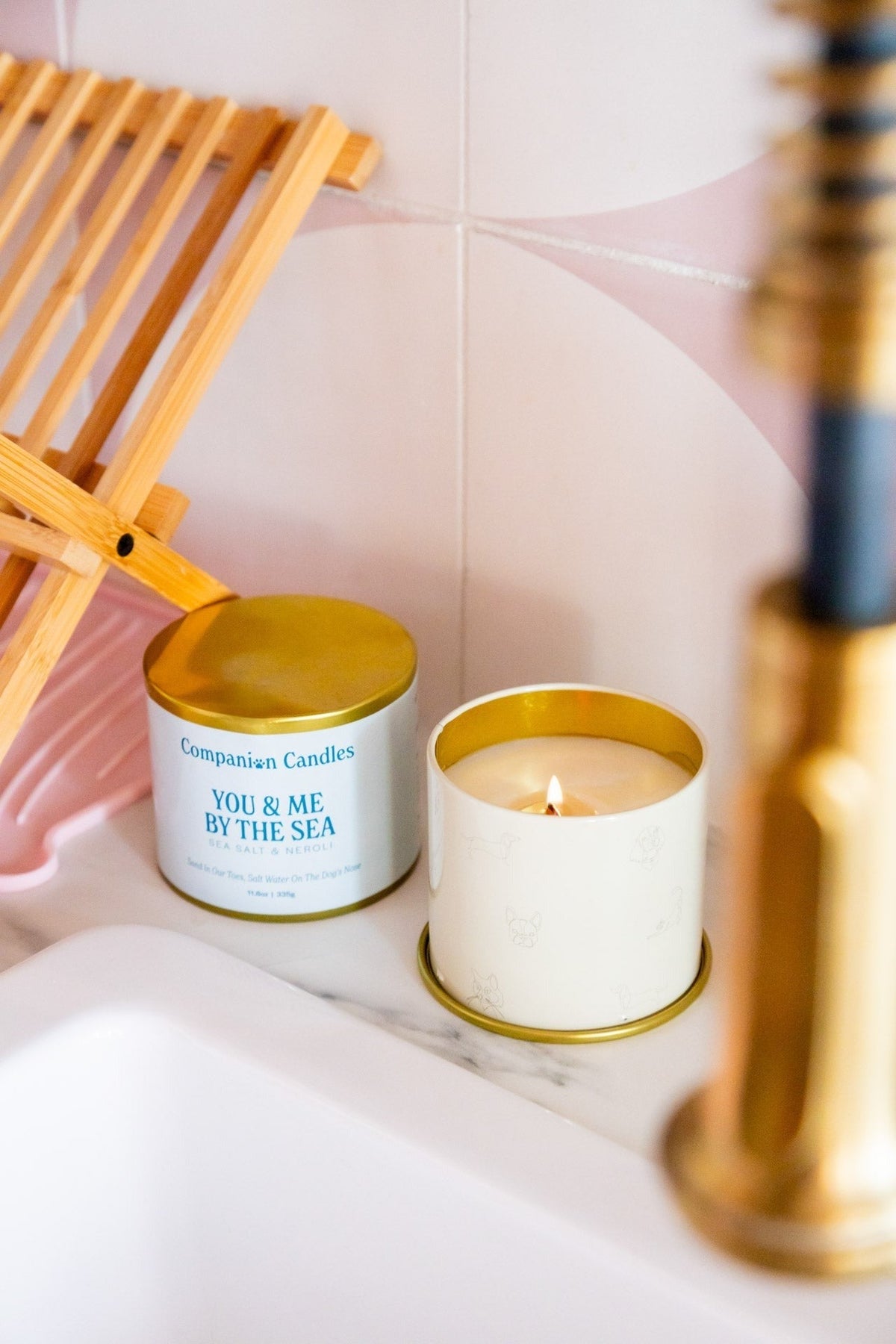 Companion Candles You & Me by the Sea