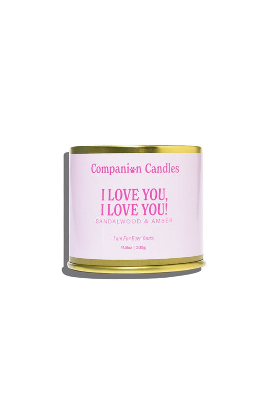 Companion Candles I Love You, I Love You!