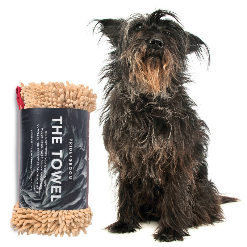 Pride + Groom THE TOWEL Microfiber Dog & Cat Drying Towel