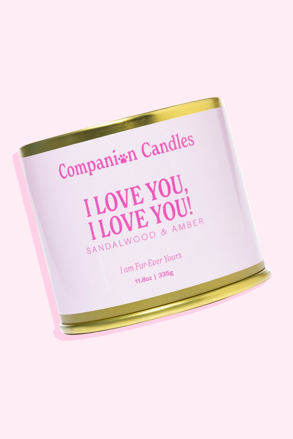 Companion Candles I Love You, I Love You!